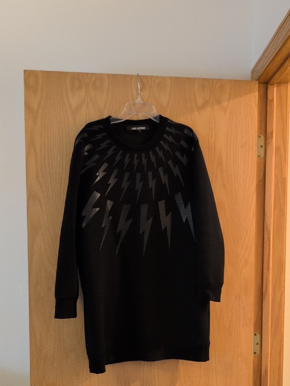 Neil Barrett Lightning Bolt Dress S
